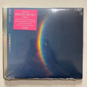 Coldplay Moon Music Limited First Edition EcoCD CD New Sealed Signed Art Card